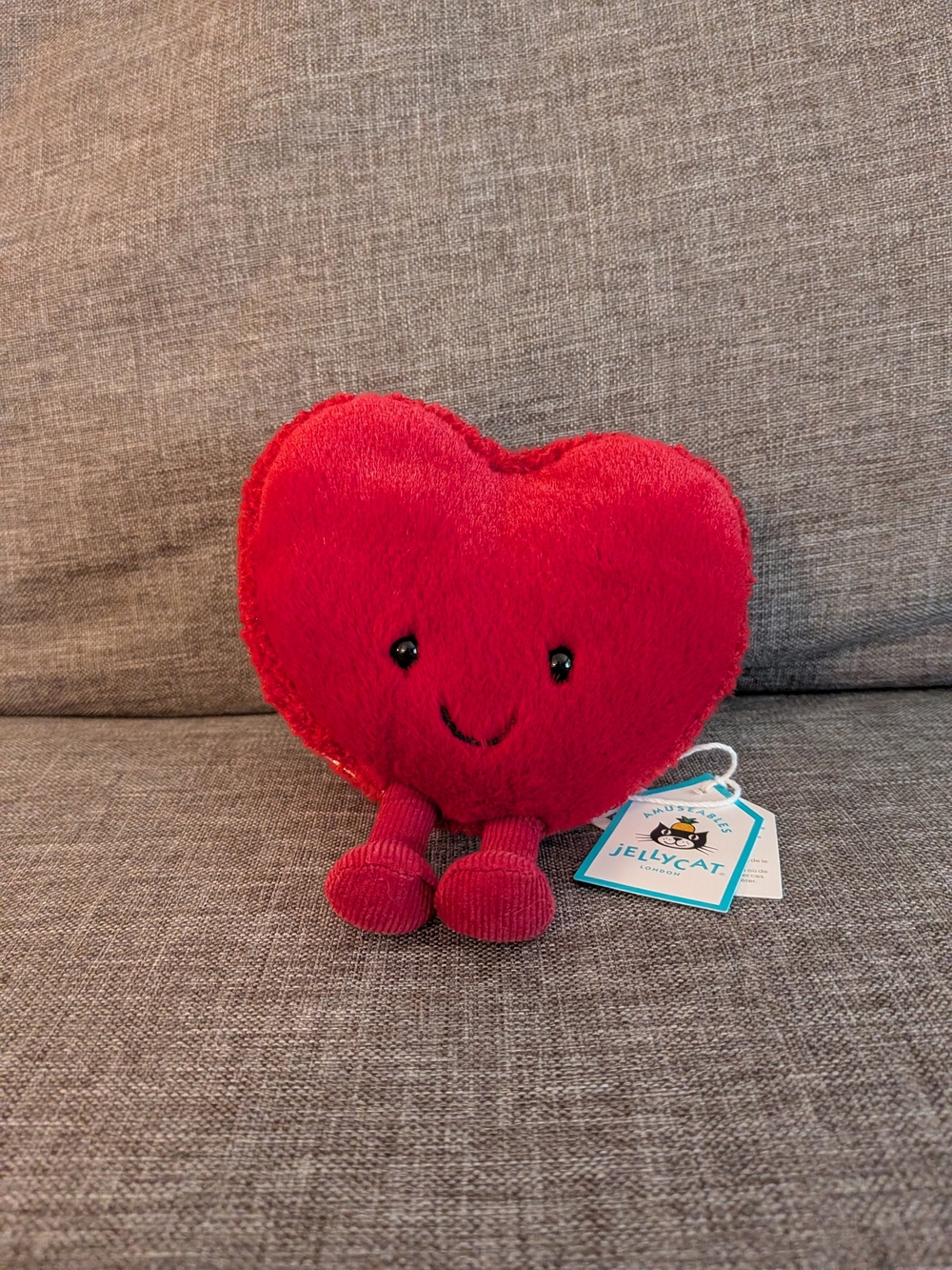 Jellycat Arlette Heart Macaron
